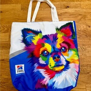 Colorful Dog & Cat reversible Tote Bag
